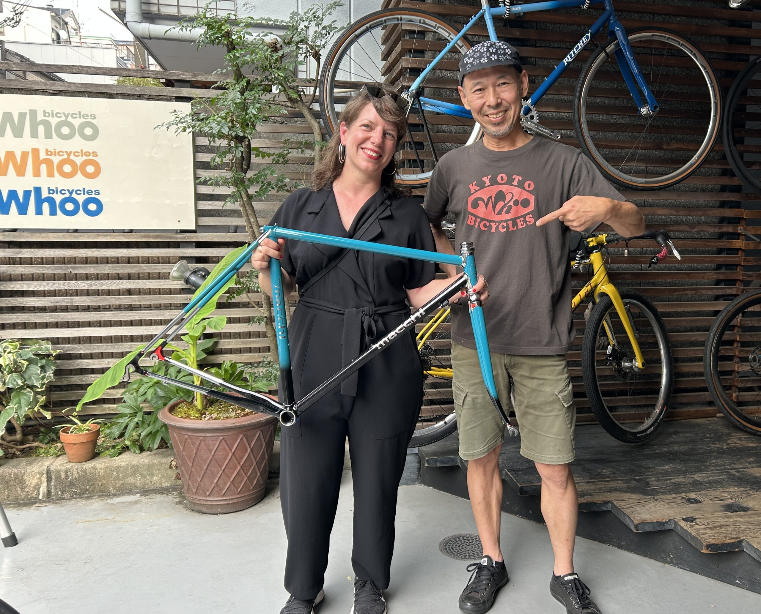 macchi cycles] Parisのアーティストさんのオーダー | whoo bicycles