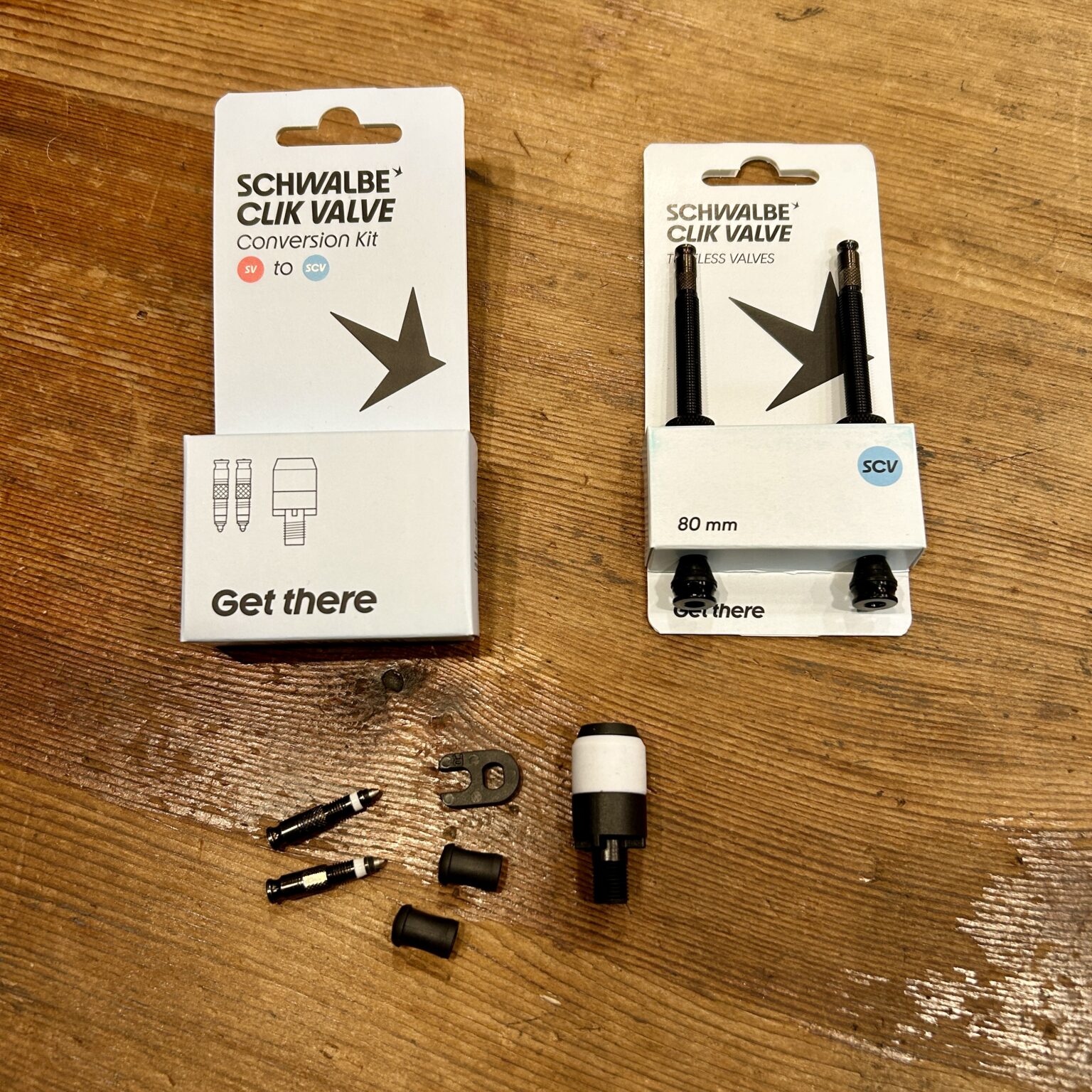 SCHWALBE CLICK VALVE 入荷の巻 - whoo bicycles